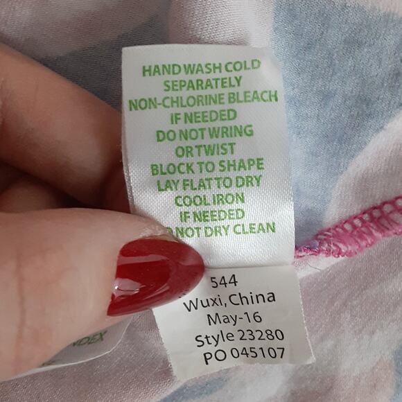 Lilly Pulitzer Sloane Midi Dress Plum Bloom Asymmetric Handkerchief Hem Women XS - Picture 7 of 10